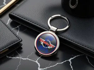 Shelby Personalized Keyfob Custom Photo Domed